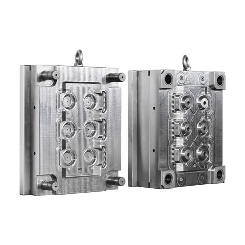 8 Cavities Custom Handle Injection Mould kanggo Plastik Ngalahake